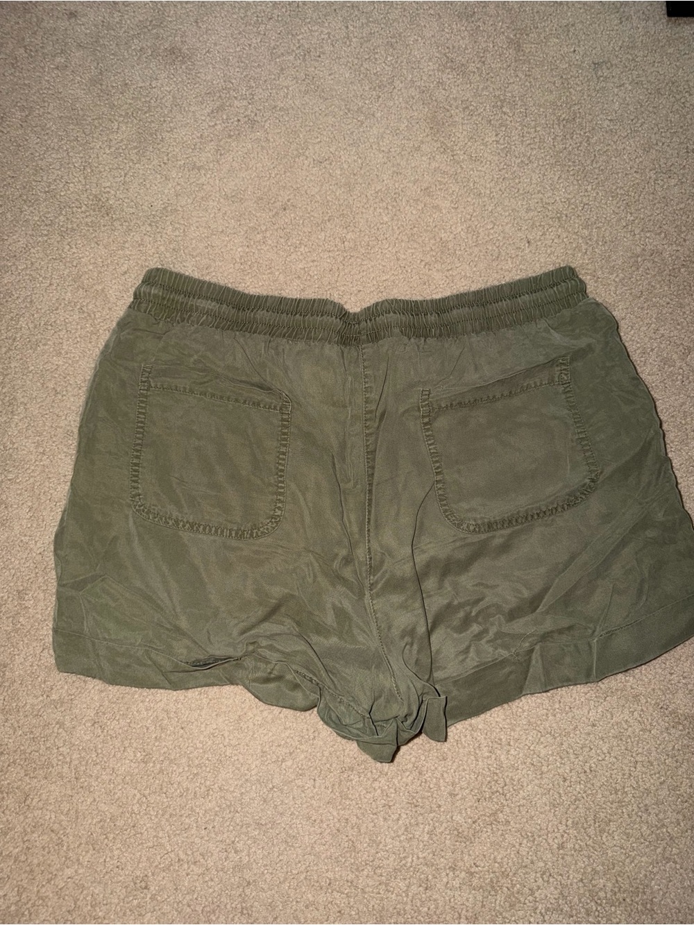 Universal Thread Olive Drawstring Utility Shorts - Picture 3 of 3